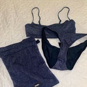 Triangl Bikini Navy